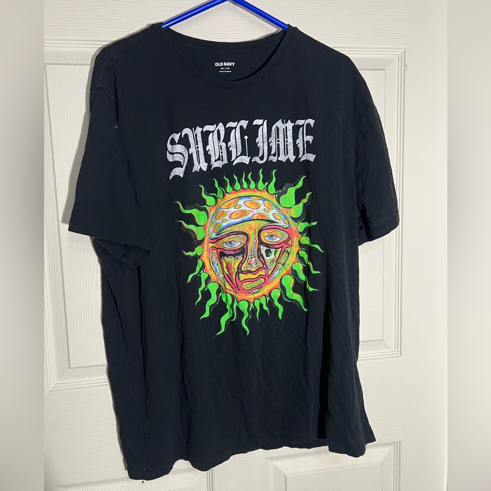Old Navy Black Graphic Tee